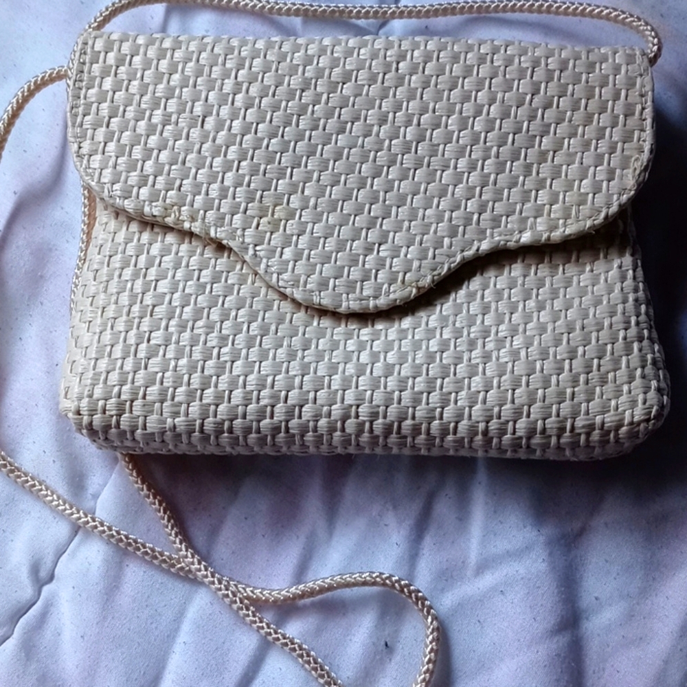 Brand New Woven Clutch